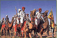 Desert festival at jaisalmer