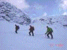 Adventurous tour mountaineering